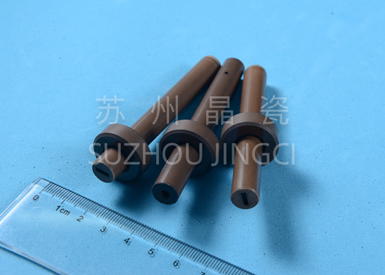 Brown Alumina Ceramic Bearings And Shafts With 3.7g/Cm^3 Gross Density