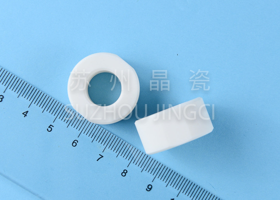 Low Density Alumina Ceramic Bearings And Shafts White Color For Shield Pump