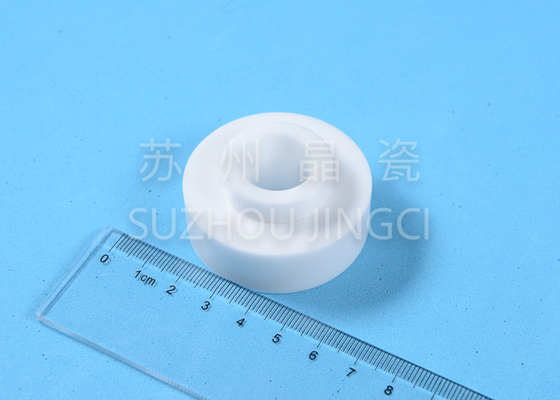 White Zirconia Ceramic High Pressure Valve Seat Good Bending Strength