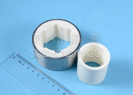Anti Rust Alumina Ceramic Parts Stainless Steel Sewage Treatment Alumina Ceramic Sleeves