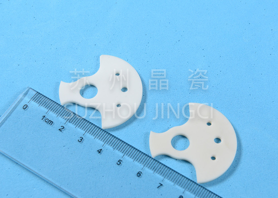 Ceramic Elemental Alumina Ceramic Parts Disc Automotive Pump Components Anti Corrosion