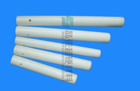 REACH Certificate Alumina Ceramic Parts , Alumina Shafts Automotive Pump Component